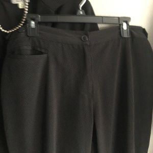 Catherines black pant size 16W